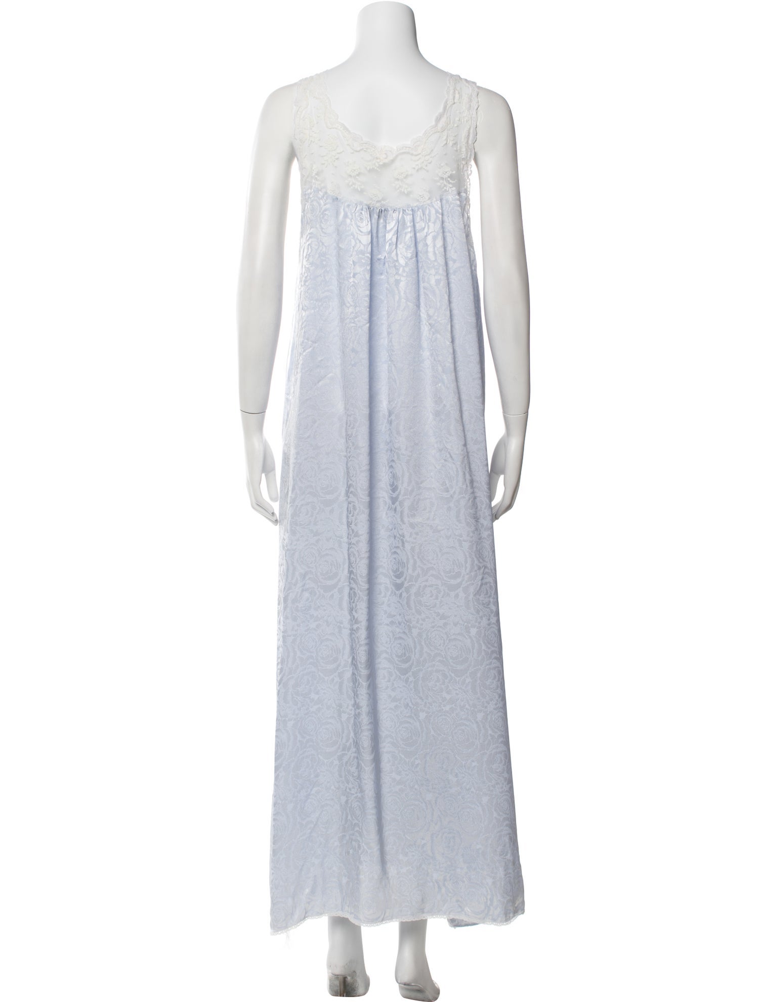 Christian Dior Vintage Floral Print Nightgown